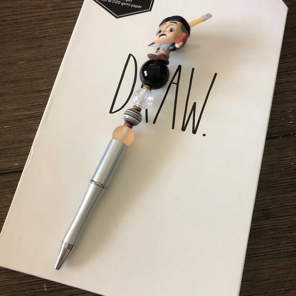 Disney Doorables: Atlantis: Vinny handmade beaded pen